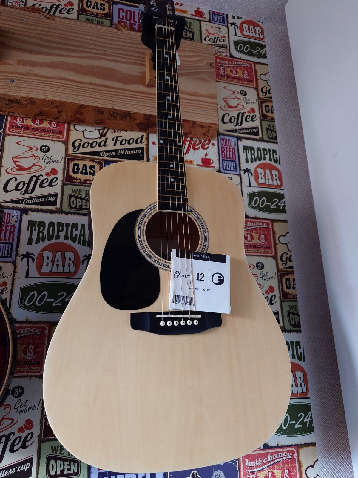 Encore Western gitaar linkshandig - Zo goed als nieuw, Ophalen, Zo goed als nieuw, Western- of Steelstringgitaar
