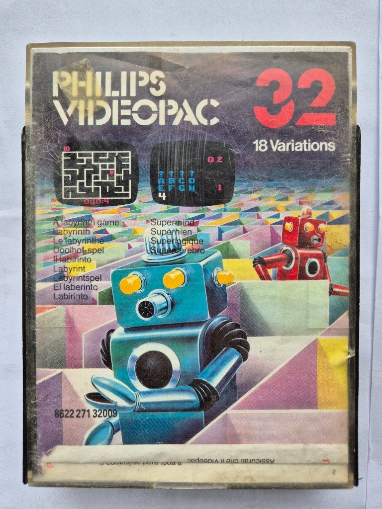 PHILIPS VIDEOPAC No:32, Gebruikt, 1 speler, Ophalen of Verzenden, Vanaf 3 jaar
