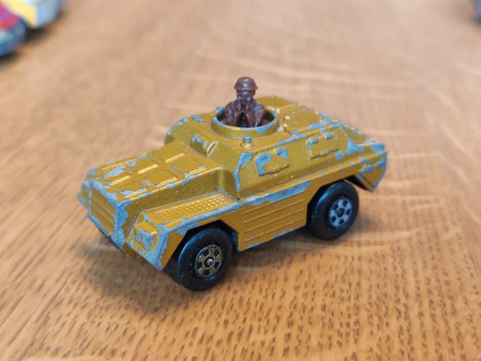 Matchbox Stoat LEGER, Ophalen of Verzenden, Zo goed als nieuw, Auto