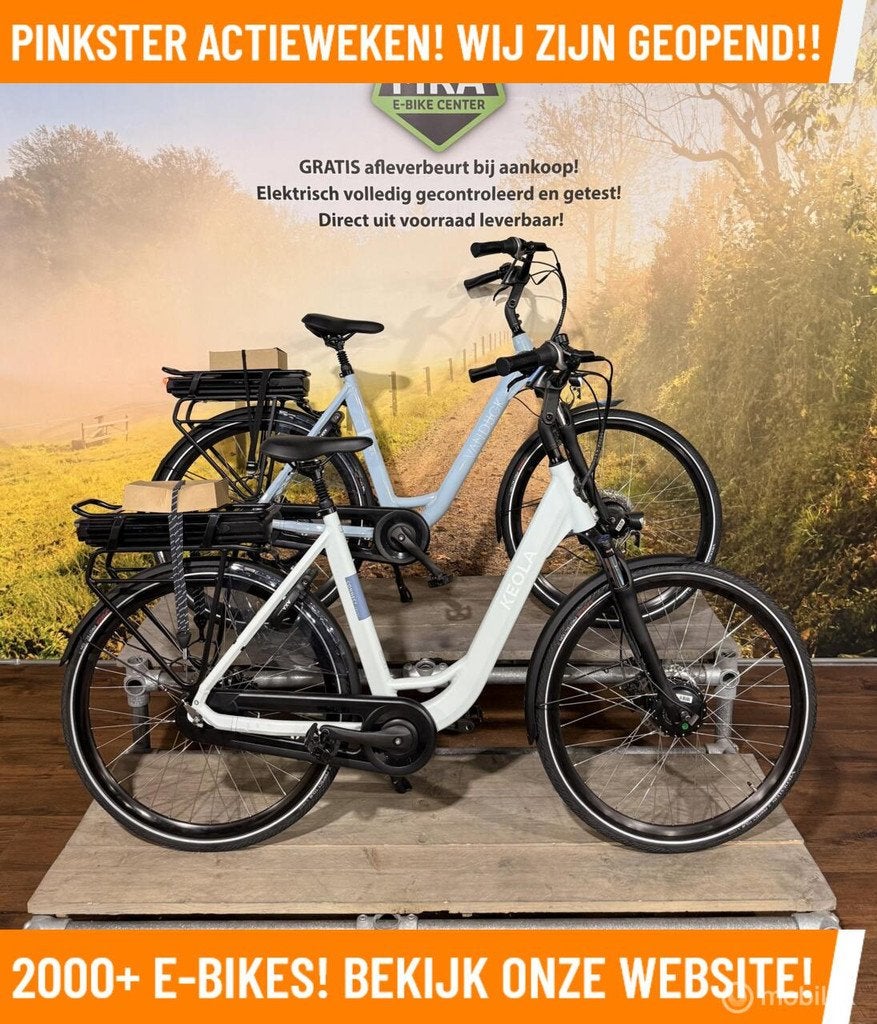 Van Dijck Ceres en Keola Connect Ebikes met voowiel motoren!, 59 cm of meer, Nieuw, Overige merken