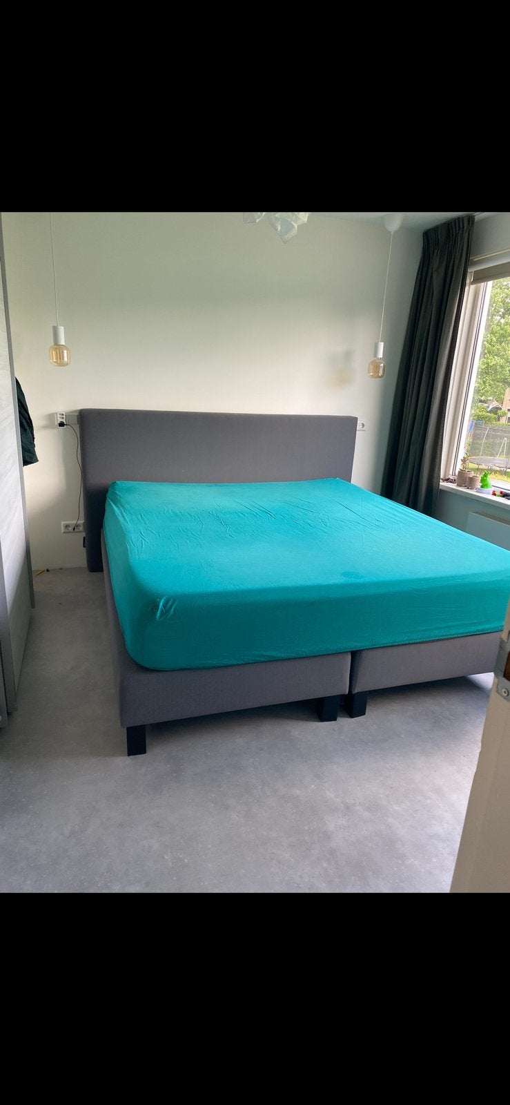 Emma Sleeps Boxspring met emma matras 180x200, Ophalen, Zo goed als nieuw, Tweepersoons, 180 cm