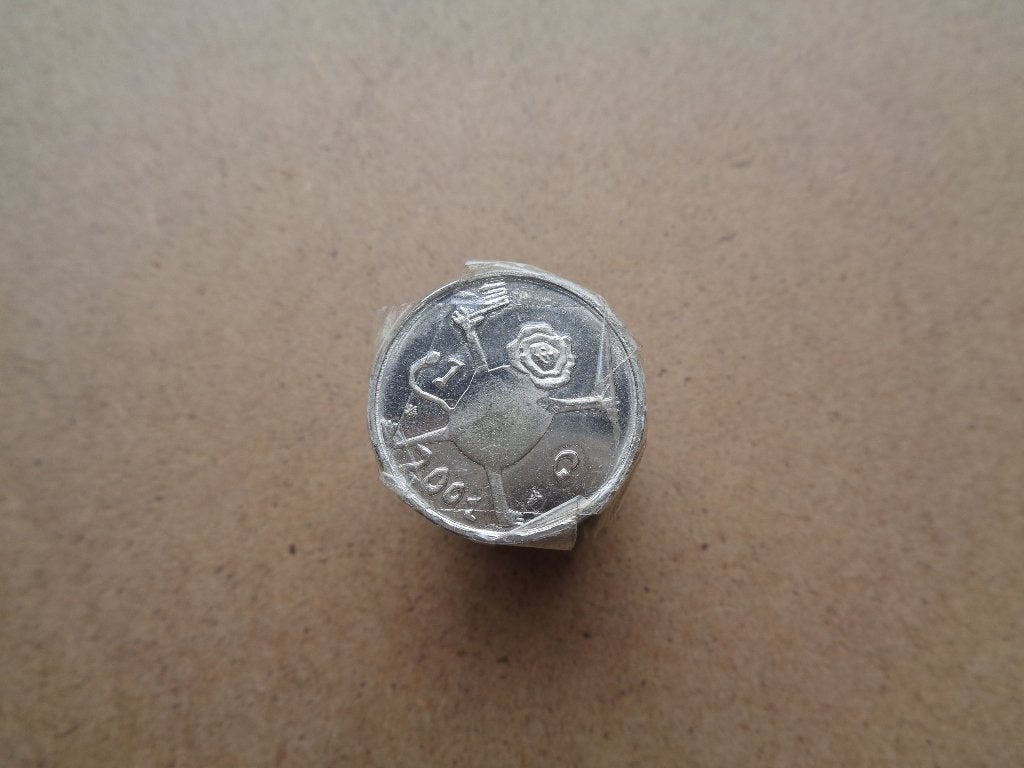20 LOEKI guldens Beatrix 2001, Postzegels en Munten, Munten | Nederland, Verzenden, Koningin Beatrix, 1 gulden, Setje