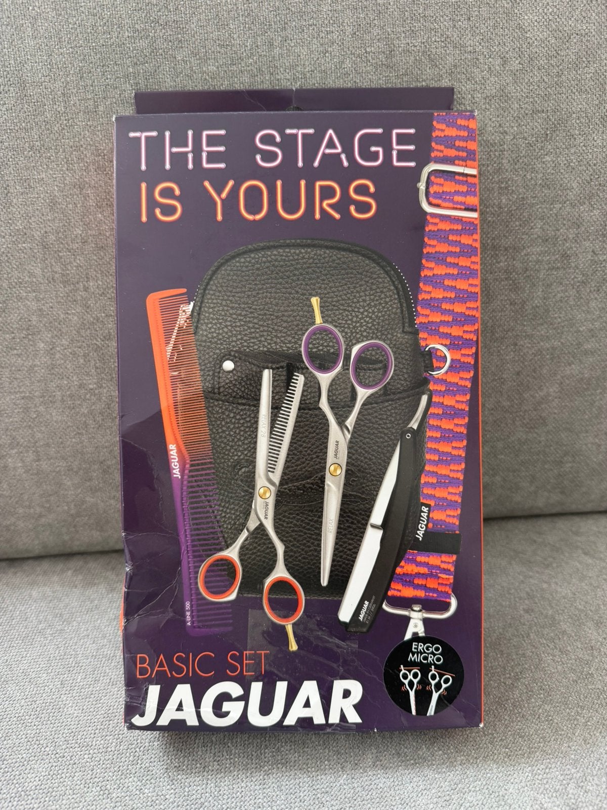 Jaguar Basic Set schaaren 5.5 Ergo micro, Ophalen of Verzenden, Zo goed als nieuw