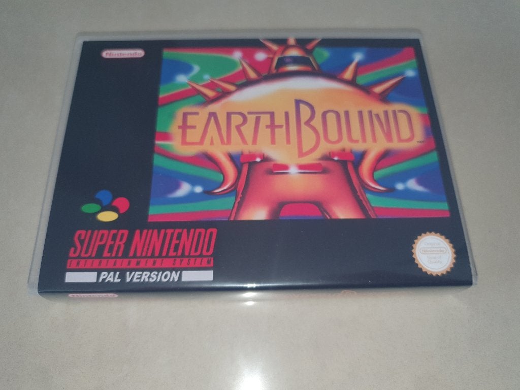 Earthbound SNES Game Case (3), Avontuur en Actie, Verzenden, 1 speler, Zo goed als nieuw