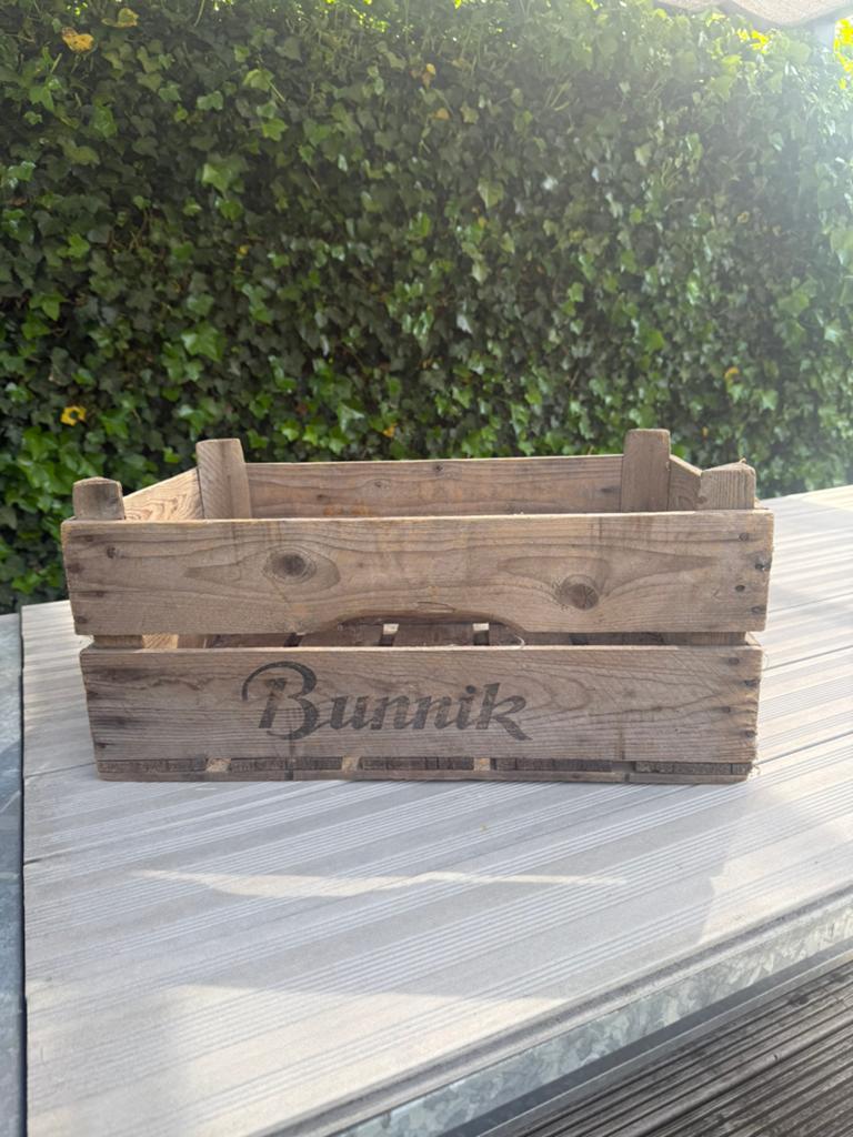 Deco houten Fruitkist (Bunnik), Ophalen, Minder dan 50 cm, Gebruikt, 50 tot 100 cm