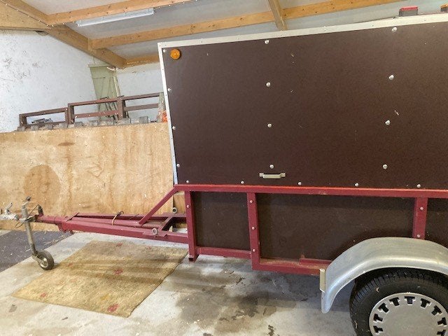 aanhangwagen, Ophalen, Gebruikt