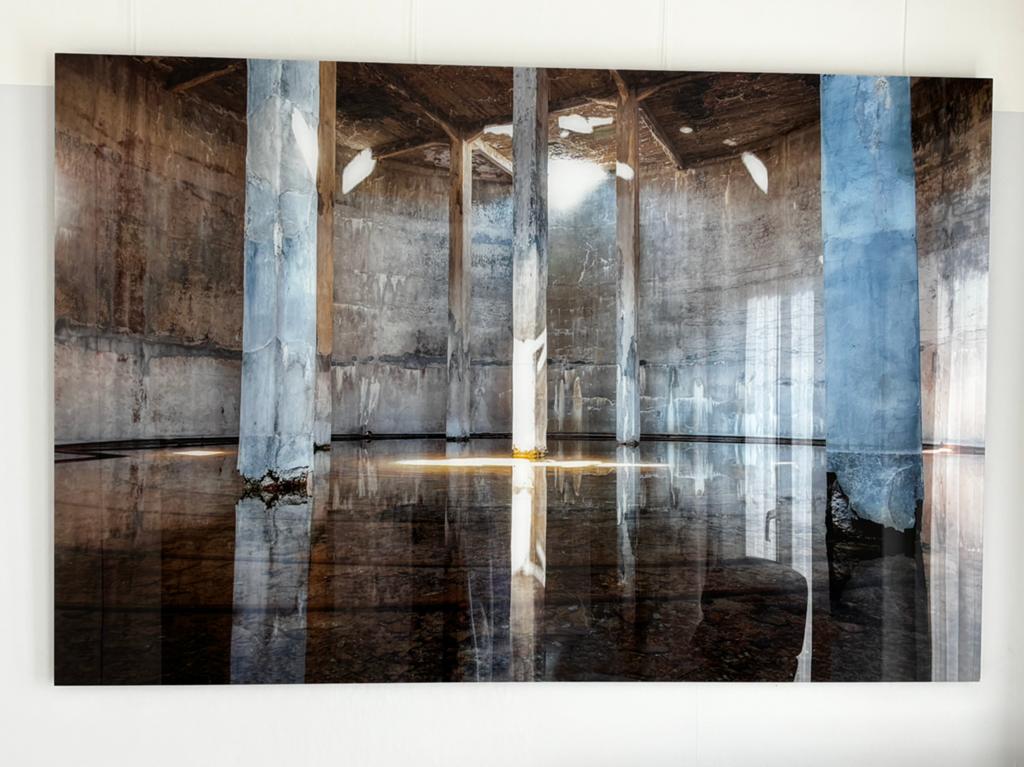 Loods 5 kunst foto op plexiglas FABRIEKSHAL, Ophalen, Zo goed als nieuw, Overige typen