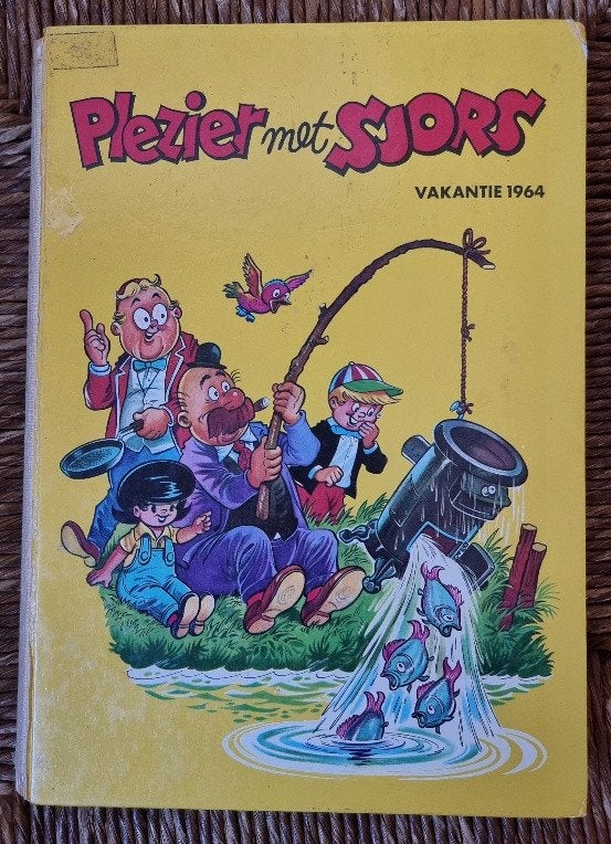 Plezier met Sjors vakantie 1964 - hardcover - IGST, Meerdere stripboeken, Ophalen of Verzenden, Gelezen