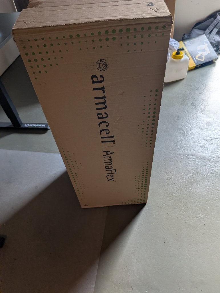 Armaflex xg 19mm, Doe-het-zelf en Verbouw, Isolatie en Afdichting, Overige materialen, 5 tot 10 m², Zo goed als nieuw, Ophalen