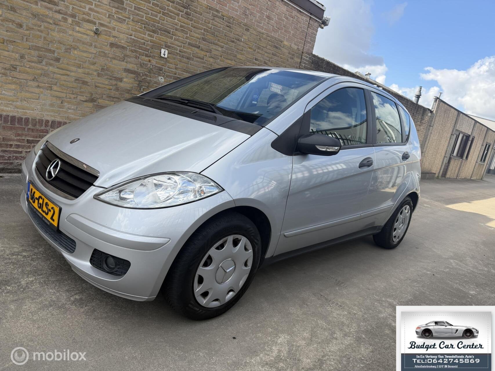 Mercedes A-klasse 170 Automaat en hoge instap., Auto's, Gebruikt, 4 cilinders, 14 km/l, Euro 4
