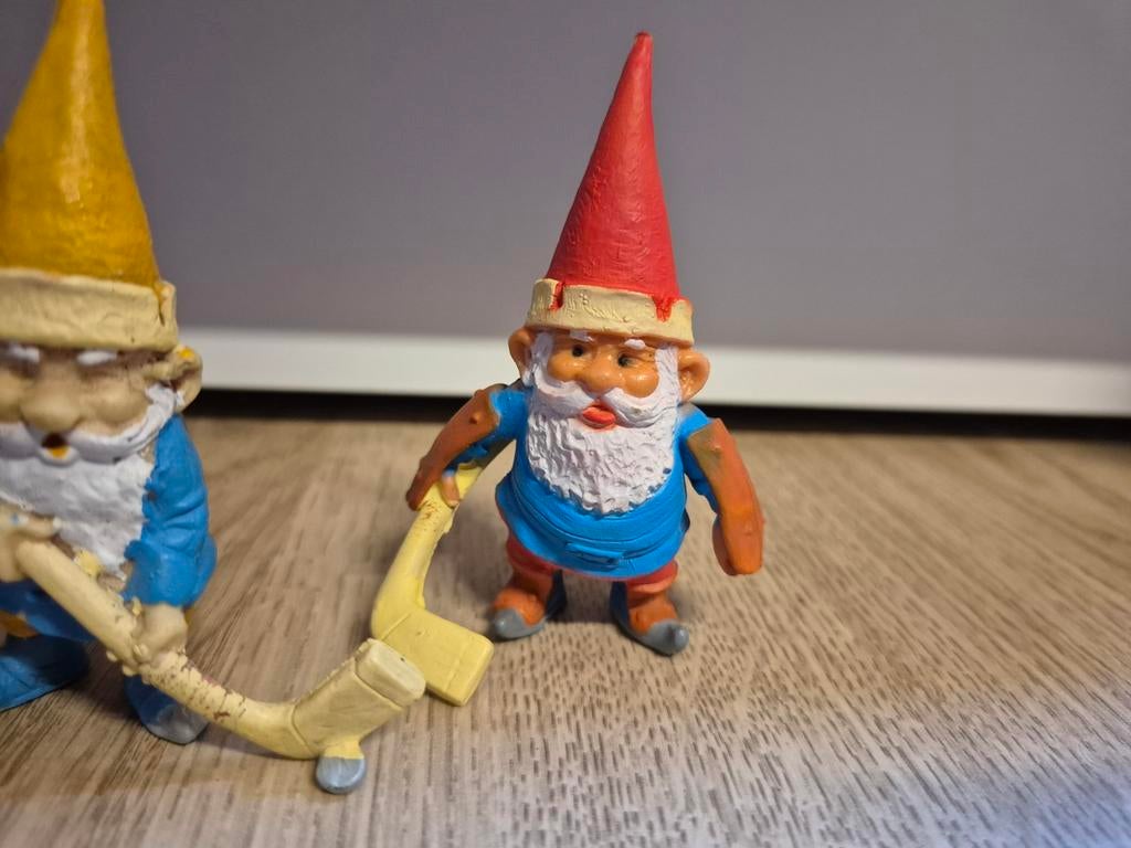 David de kabouter poppetjes ijshockey, Verzamelen, Poppetjes en Figuurtjes, Ophalen of Verzenden