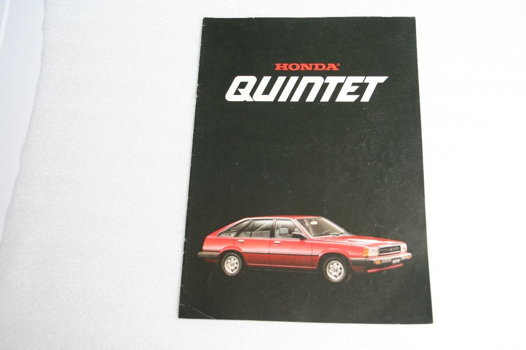 Folder Honda Quintet (1981) (36), Ophalen of Verzenden, Nieuw, Honda