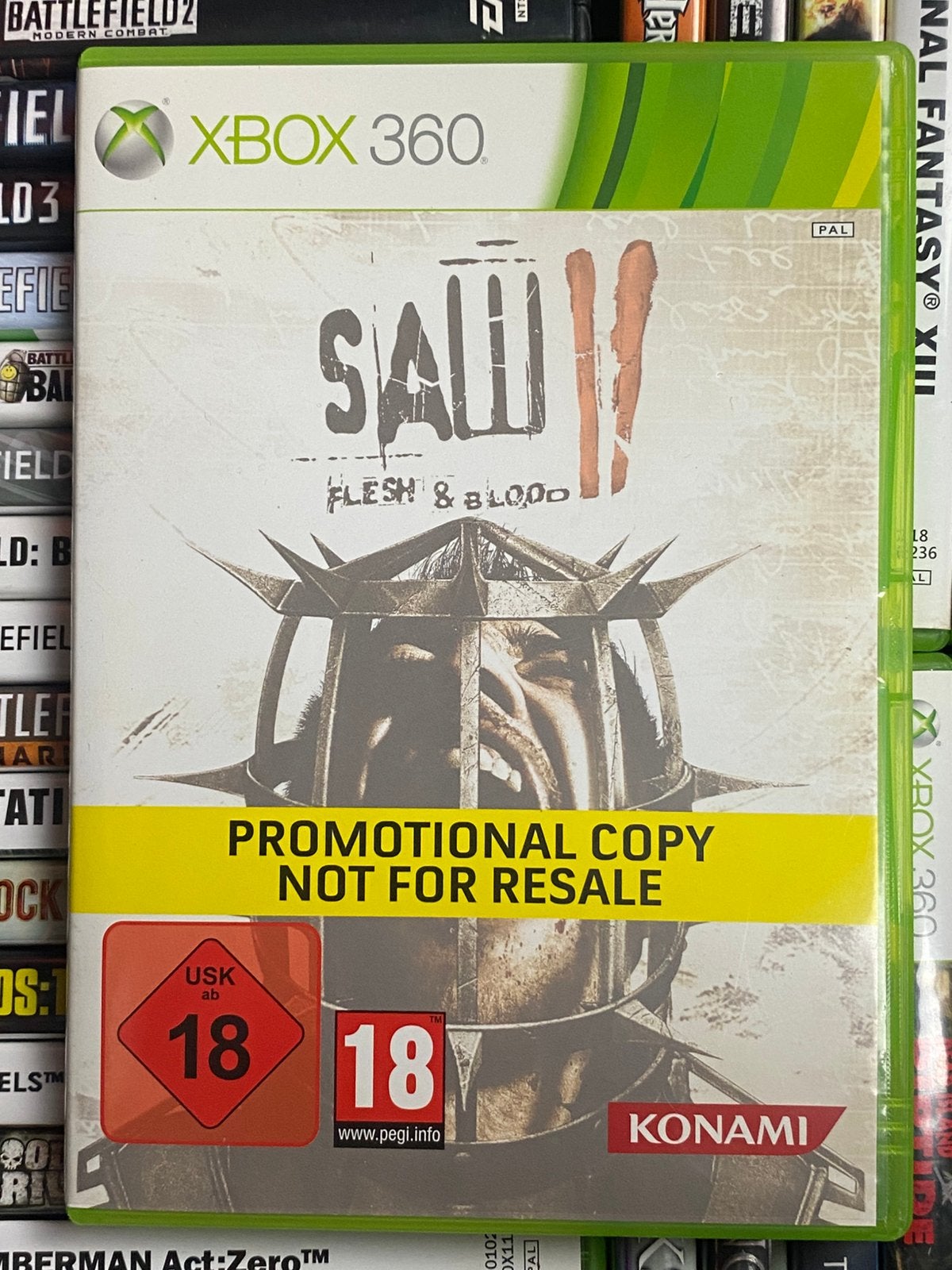 Saw II Flesh & Blood Promotional Copy Not For Resale Xbox, Spelcomputers en Games, Games | Xbox 360, Avontuur en Actie, Vanaf 18 jaar