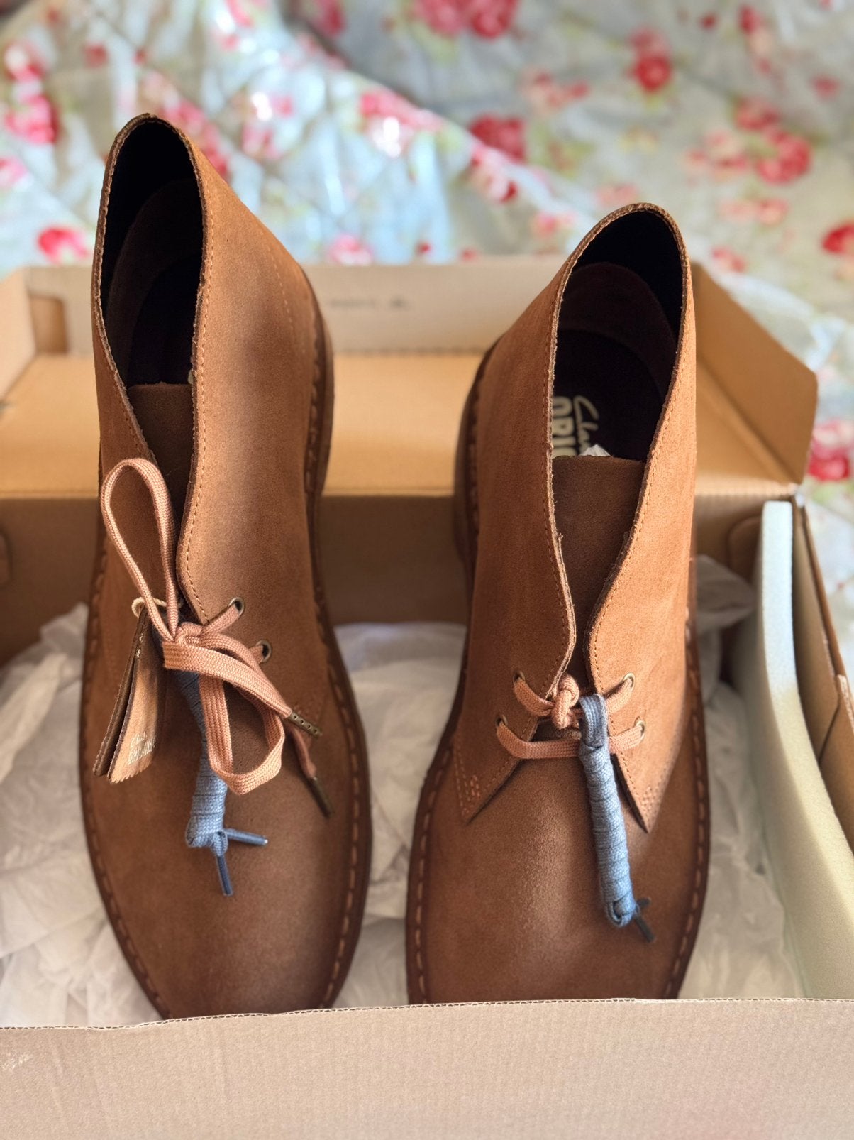 Clarks nieuwe desert boots maat 47, Bruin, Nieuw, Ophalen of Verzenden, Veterschoenen
