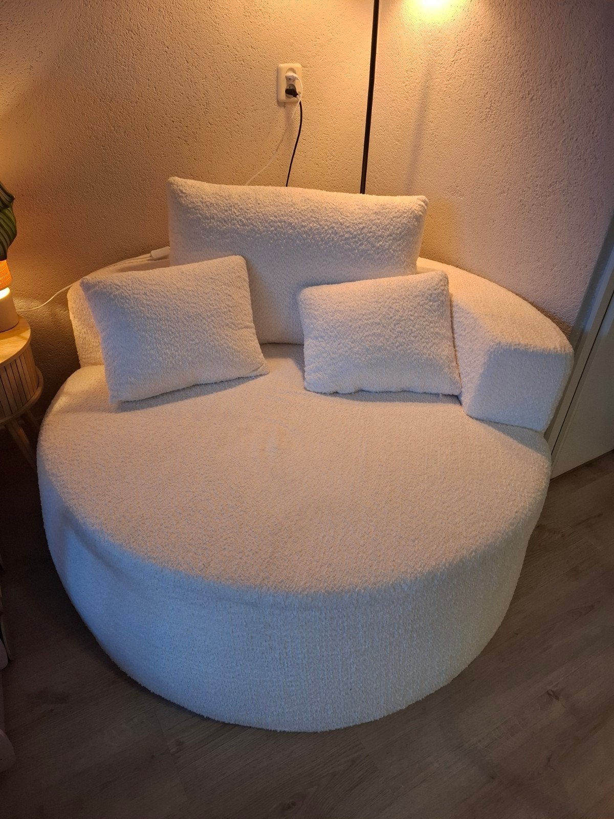Love seat, Ophalen, Nieuw, Wit, Zitzakstoel