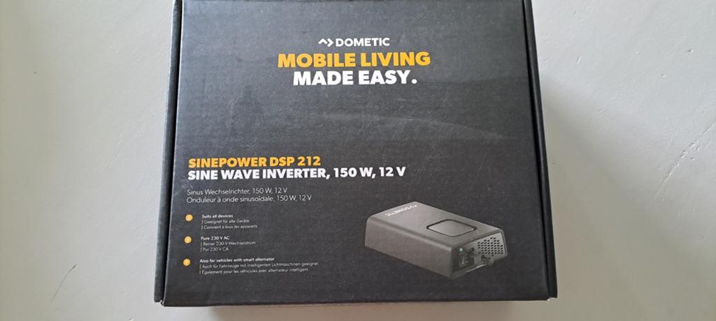 Dometic SinePower DSP 212 Sinus Omvormer 150W 12V, Caravans en Kamperen, Ophalen, Nieuw