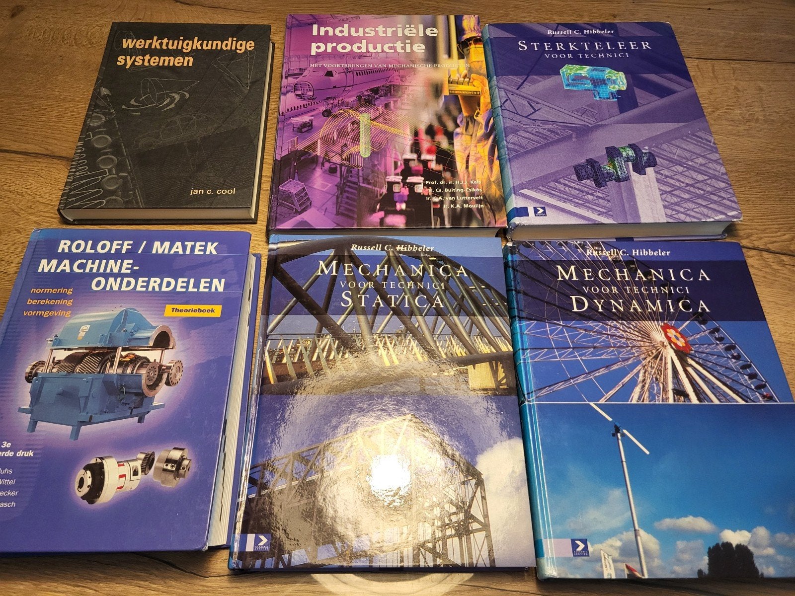 Diverse werktuigbouwkunde studieboeken, Ophalen, Beta, Gelezen, HBO