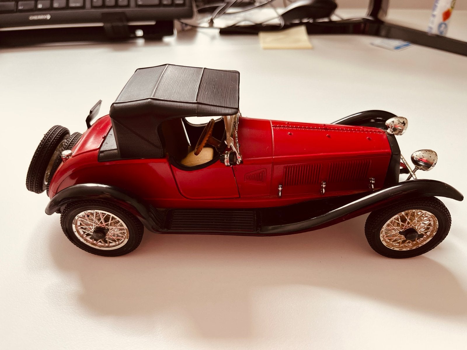 Polistil Alfa Romeo Alfetta 1750 TG4 1:16, Ophalen of Verzenden, Gebruikt, Auto