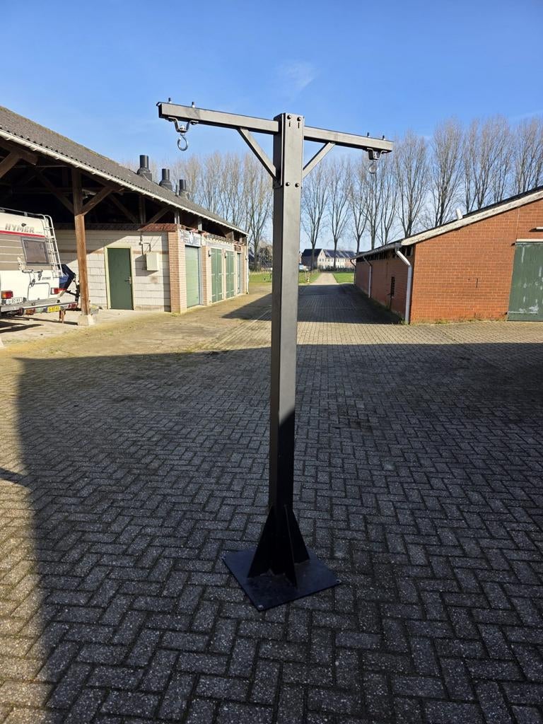 Robuuste bokszakpaal / hangman - Zware kwaliteit, Ophalen of Verzenden, Gebruikt, Boks-accessoire