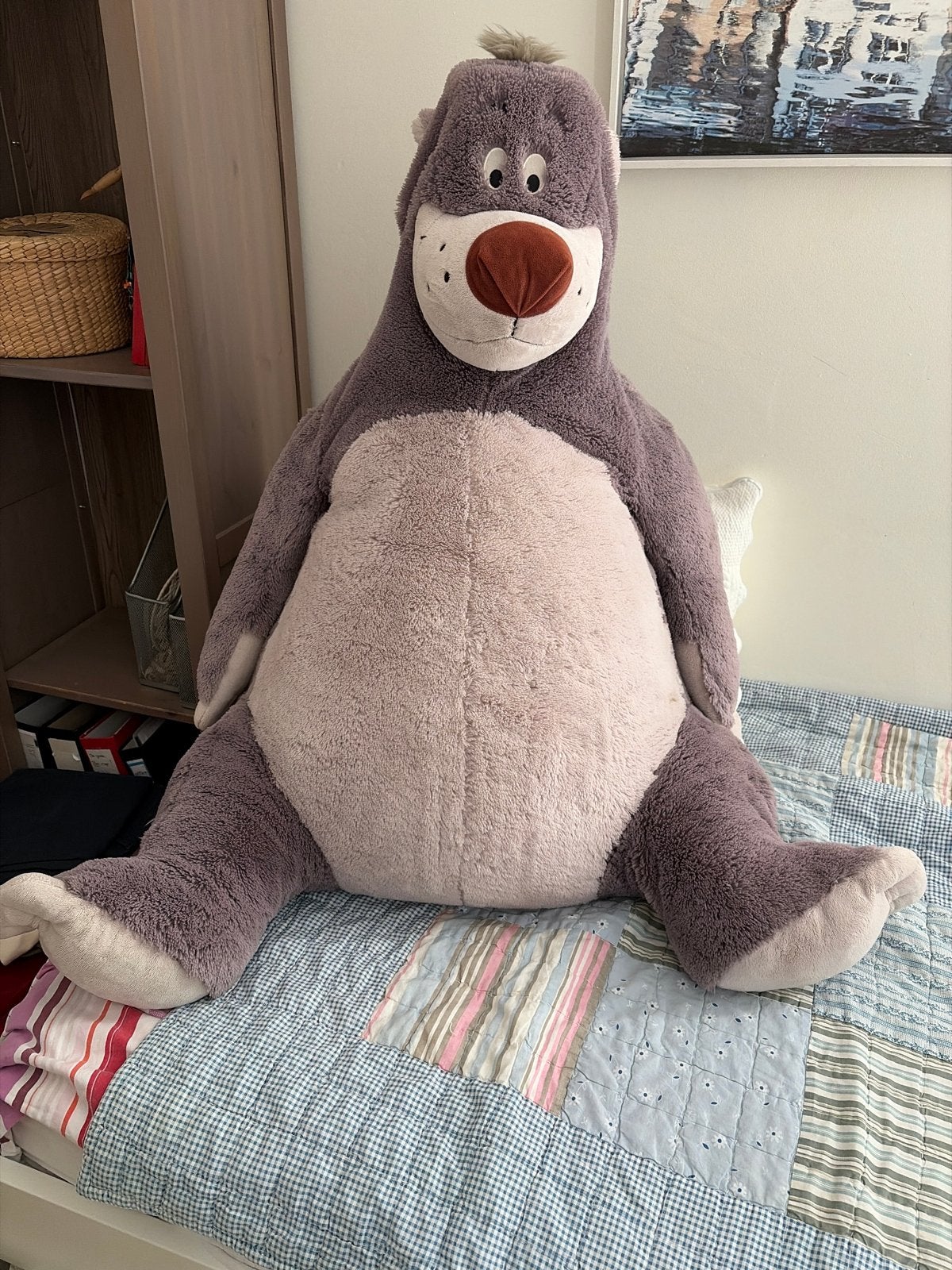 Grote Baloe beer Disney - 90 cm knuffel, Ophalen, Zo goed als nieuw