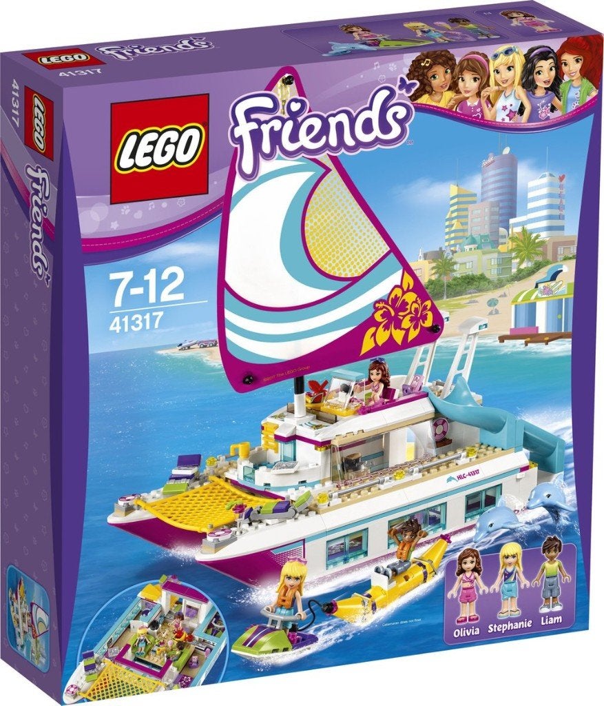 LEGO Friends Sunshine catamaran 41317, Nieuw, Friends, Ophalen of Verzenden, Compleet