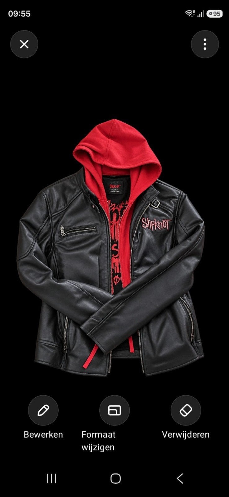 leren jas, Kleding | Heren, Ophalen, Overige maten, Bruin