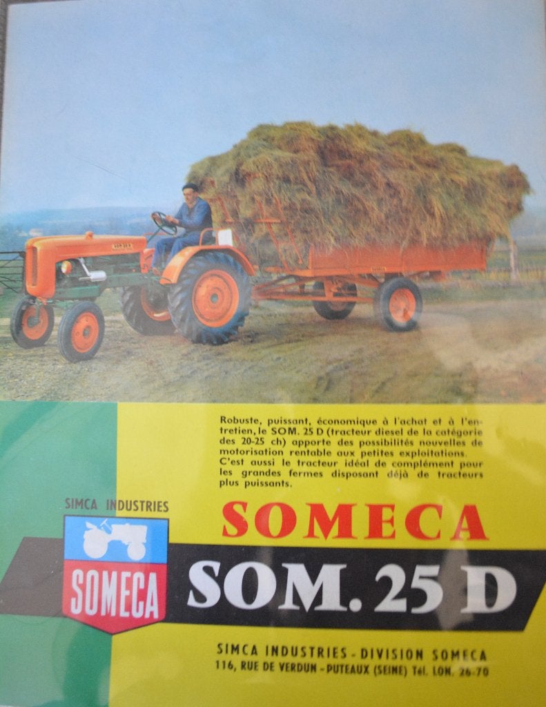 Tractorfolders, Ophalen of Verzenden, Zo goed als nieuw, Folder