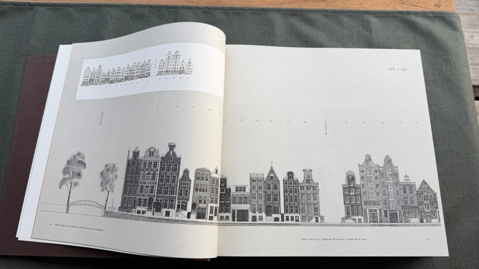 Vier eeuwen Herengracht (1976), luxe uitgave, Ophalen, Voor 1940, Zo goed als nieuw