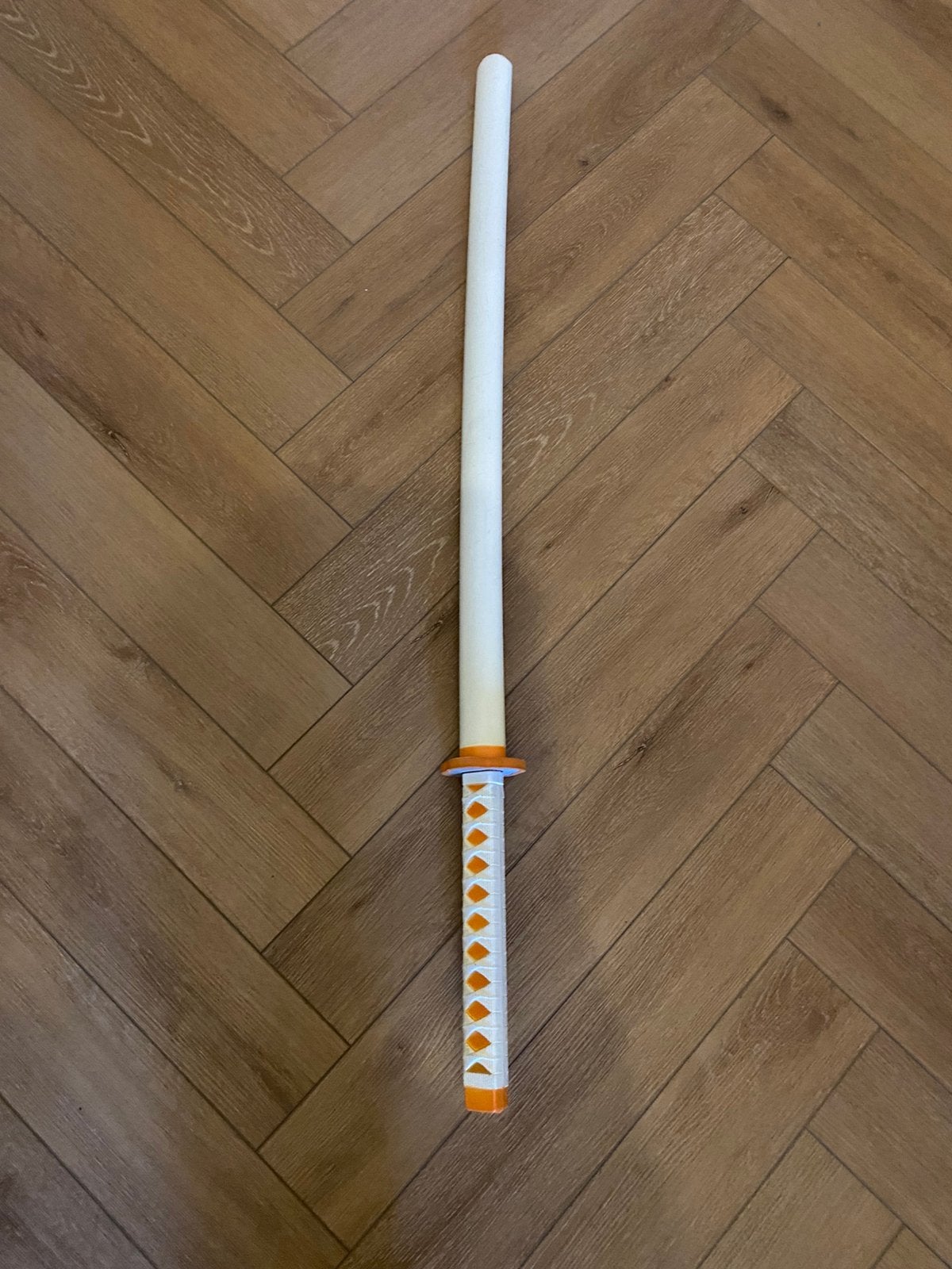 Katana voor cosplaying, Ophalen