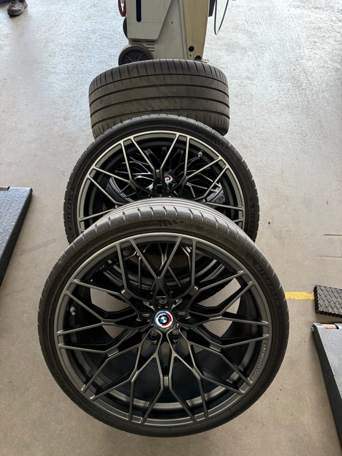 BMW m2 m3 m4 g80 1000M 20/21 inch velgen met Michelin PS4S, Auto-onderdelen, Banden en Velgen, Ophalen, Gebruikt, 295 mm, Banden en Velgen
