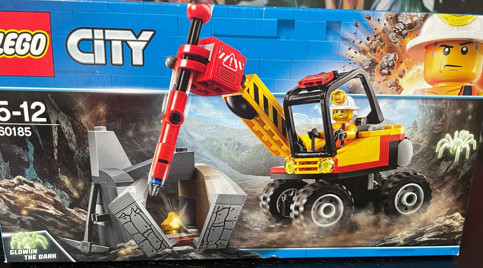 LEGO City 60185 Mijnbouw Graafmachine, Kinderen en Baby's, Speelgoed | Duplo en Lego, City, Lego, Ophalen of Verzenden, Zo goed als nieuw