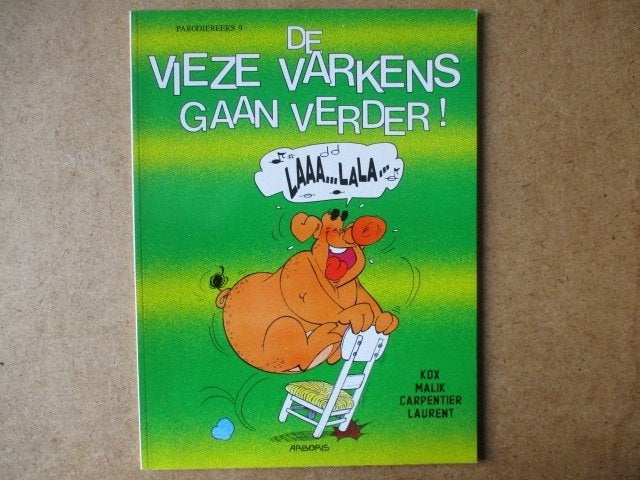adv7649 parodie reeks - vieze varkens 2, Eén stripboek, Ophalen, Gelezen