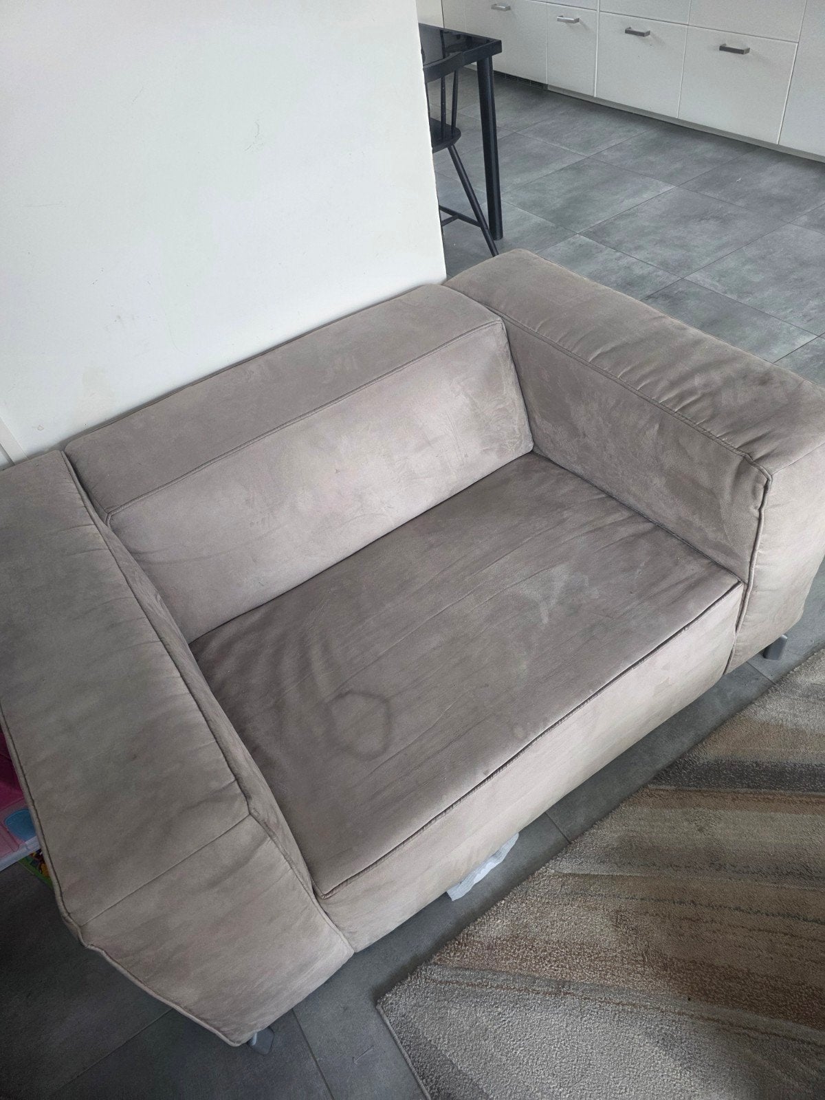 loveseat, Huis en Inrichting, Ophalen, Gebruikt, Metaal, Modern