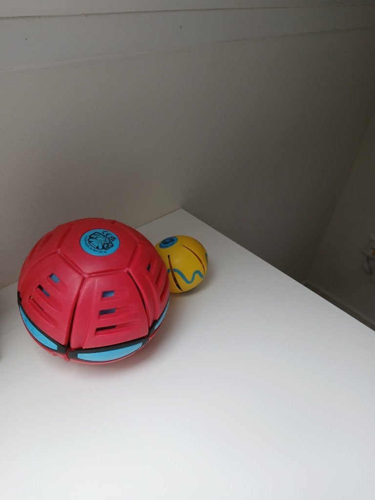 Phlat Ball + mini Plat ball, Ophalen, Gebruikt
