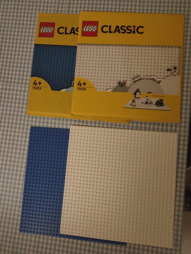 Lego Classic Bouwplaten - Blauw en Wit (11025 & 11026), Ophalen, Nieuw