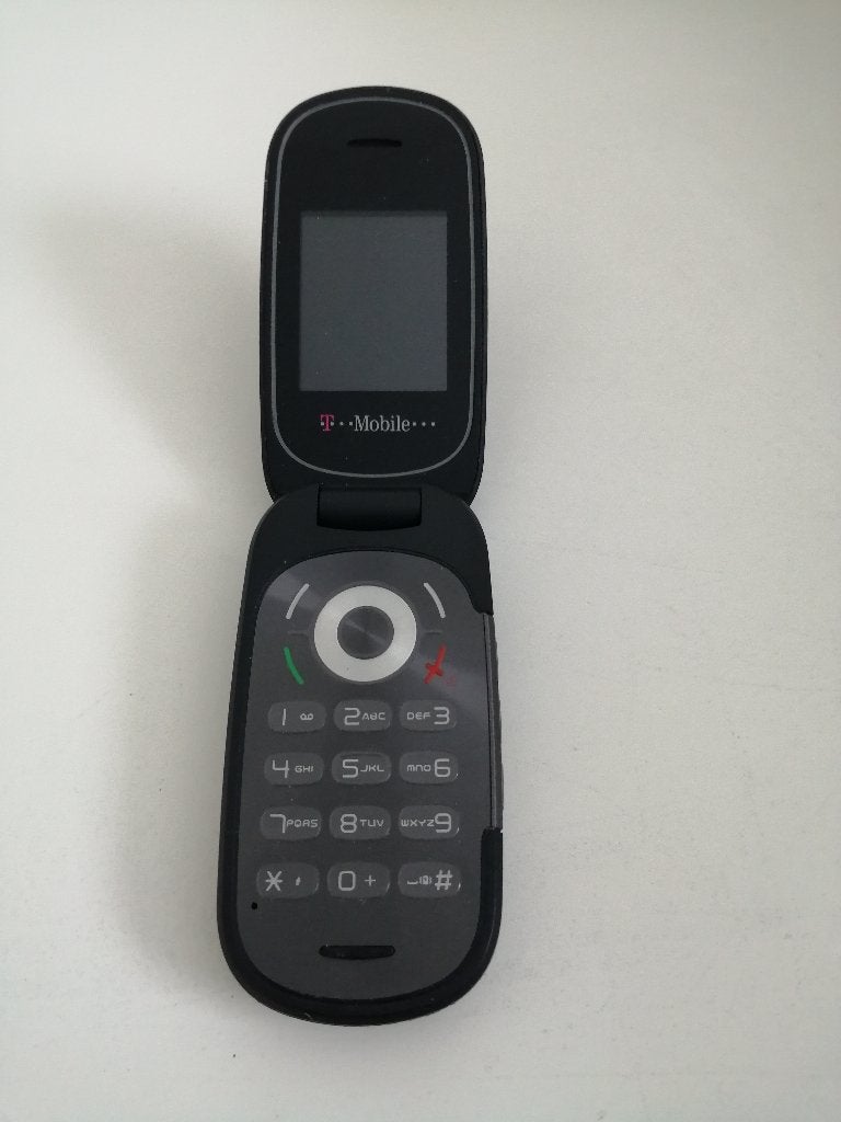 WEG=WEG!!! Vintage Alcatel Fliptelefoon T-Mobile mobieltje, Verzenden, Gebruikt, Minder dan 3 megapixel, Inklapmodel