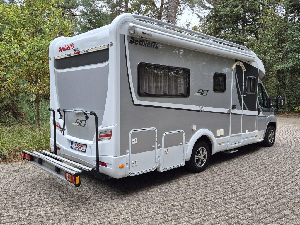 Dethleffs Eighty T 6700 Fransbed EP level TV leer, Chemisch toilet, Ringverwarming, Fiat, Koelkast