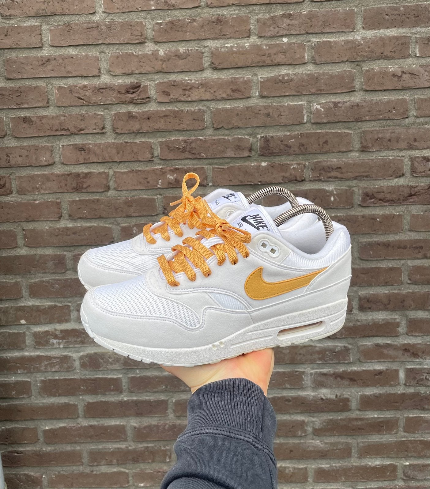 Nike Air Max 1 By You 'Custom' (2020) – Maat 41 (VNDS), Overige kleuren, Ophalen of Verzenden, Sneakers of Gympen, Zo goed als nieuw