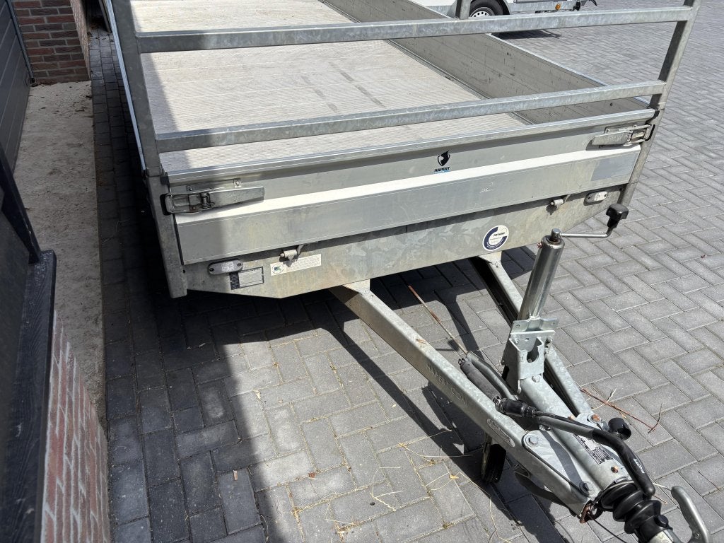 Hapert Azure Plateauwagen aanhanger aanhangwagen Alu bodem, Auto diversen, Aanhangers en Bagagewagens, Gebruikt