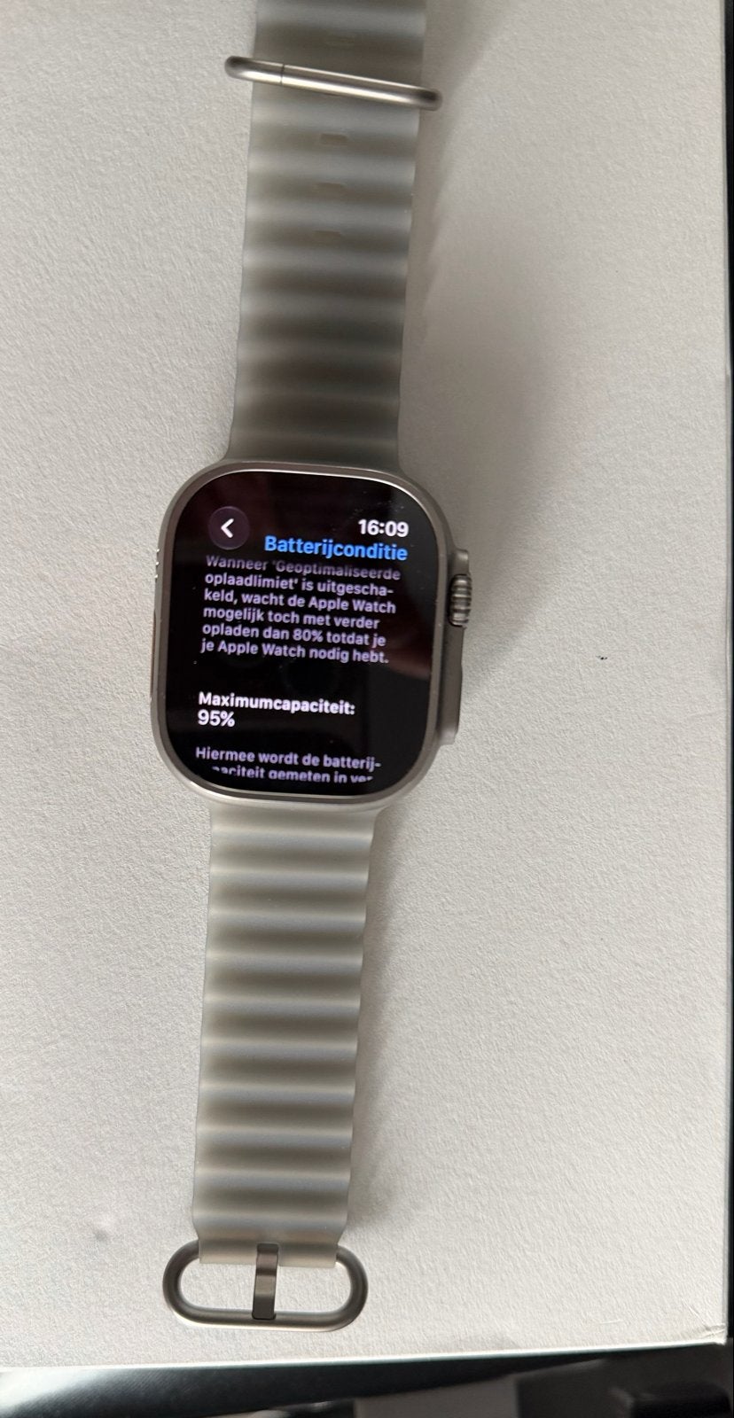Apple Watch Ultra 2 - Zo goed als nieuw met 95% accu