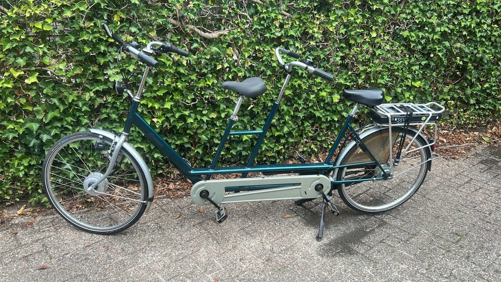 Nette goed onderhouden Vanraam tandem met nieuwe accu, Fietsen en Brommers, Fietsen | Tandems, Ophalen, Gebruikt