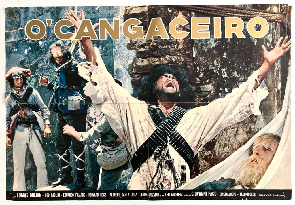 O Cangaceiro (1971) - Filmposters - Spaghetti Western, Verzamelen, Posters, Ophalen of Verzenden, Gebruikt, A1 t/m A3, Film en Tv