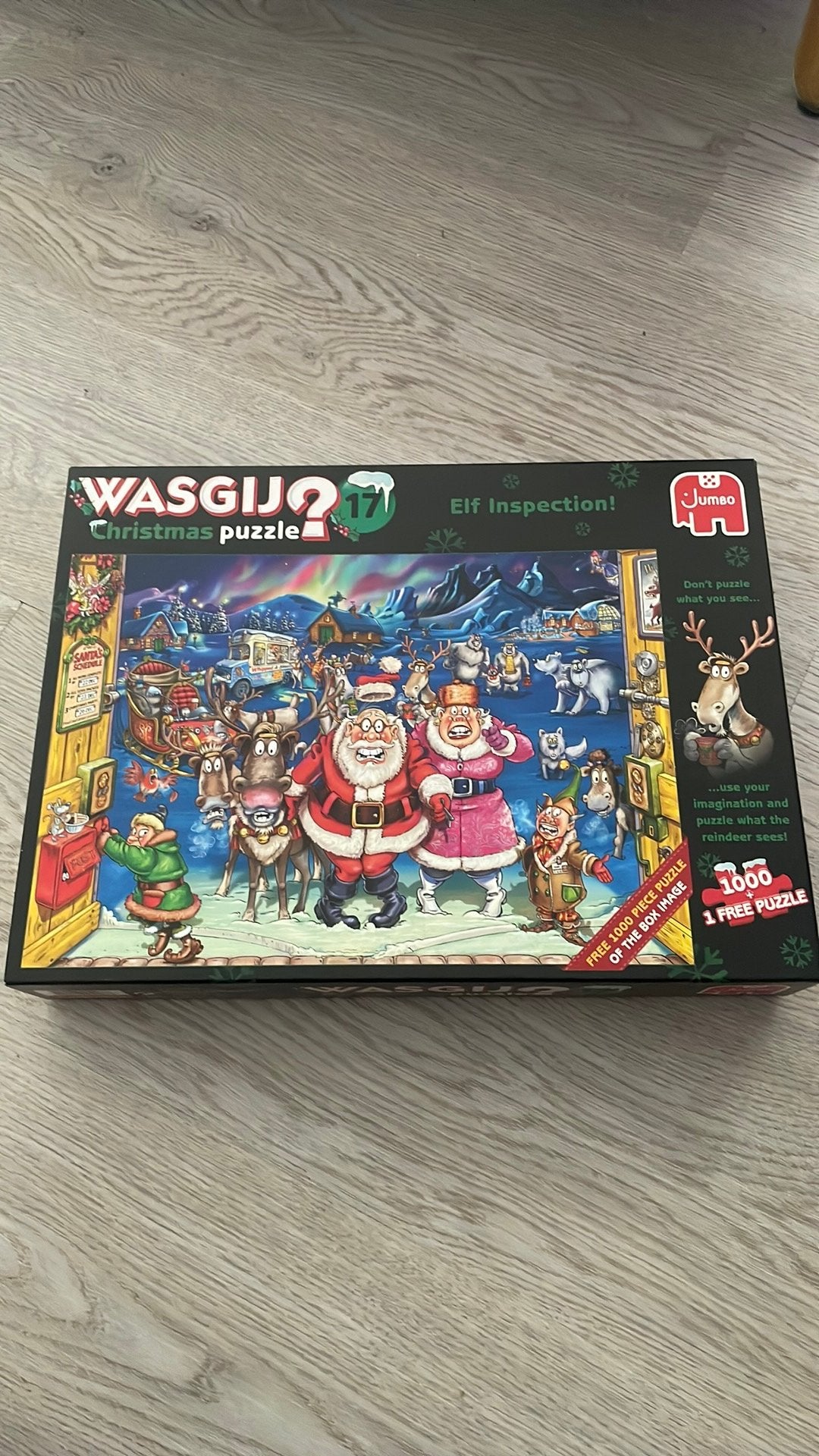 Wasgij Christmas nr 17, Ophalen, 500 t/m 1500 stukjes, Zo goed als nieuw