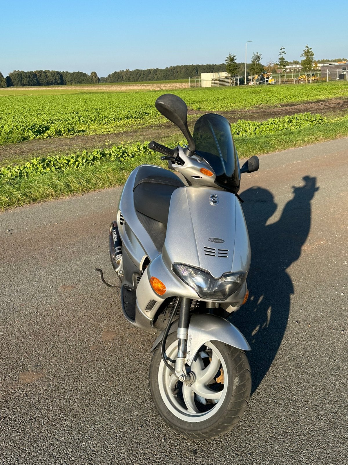 Gilera Runner 70cc Dark Dream zilvergrijs lc, Ophalen, Zo goed als nieuw, Tweetakt, Overige modellen