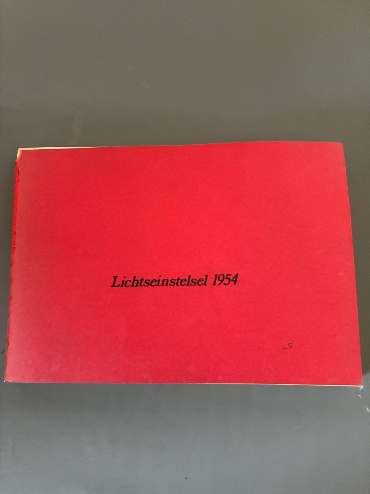 Lichtseinstelsel 1954 - Technisch Boek, Boeken, Ophalen of Verzenden, Gelezen, Overige onderwerpen