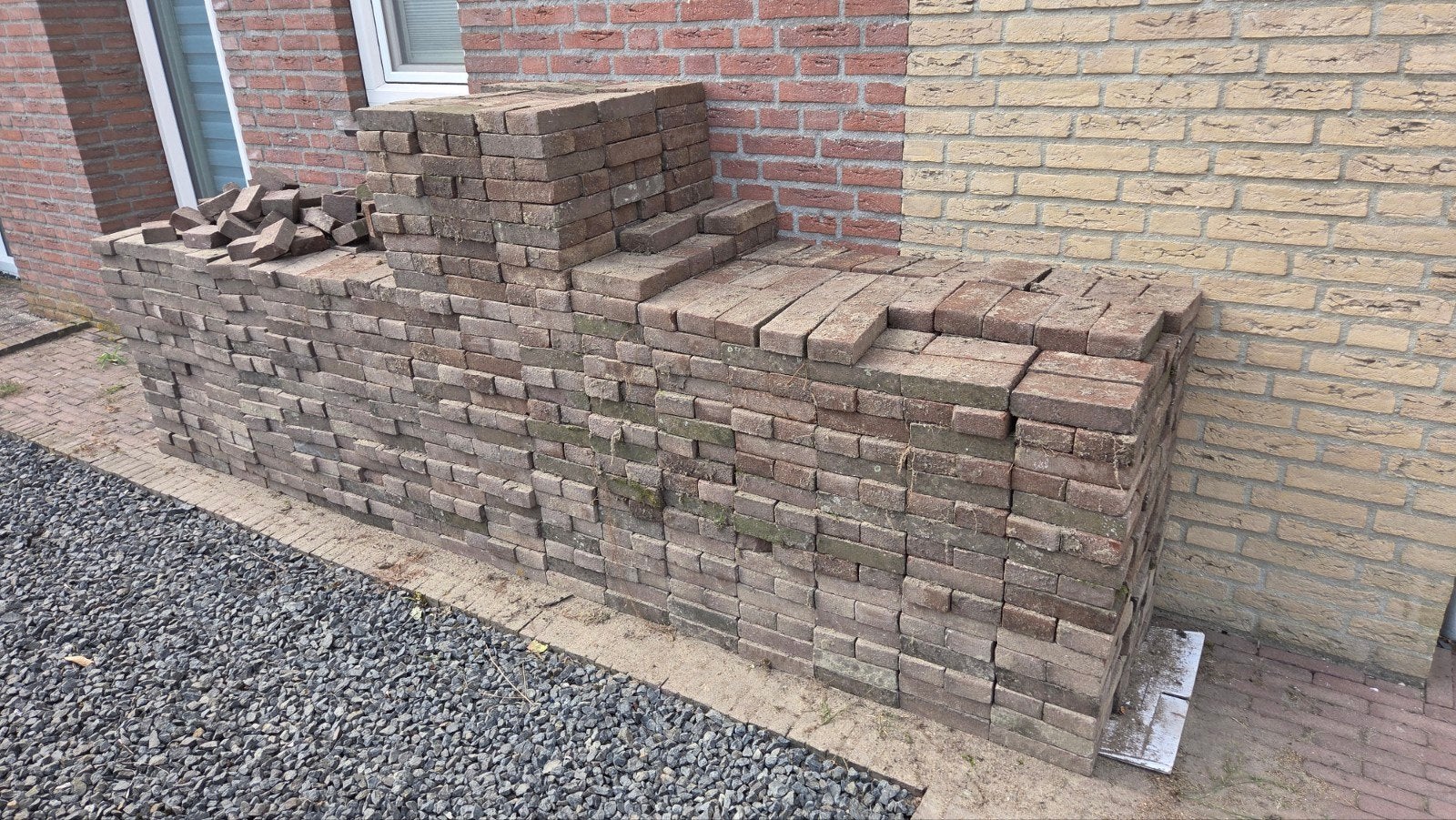 Gratis klinkers af te halen, Ophalen, Gebruikt, Klinkers, 10 m² of meer