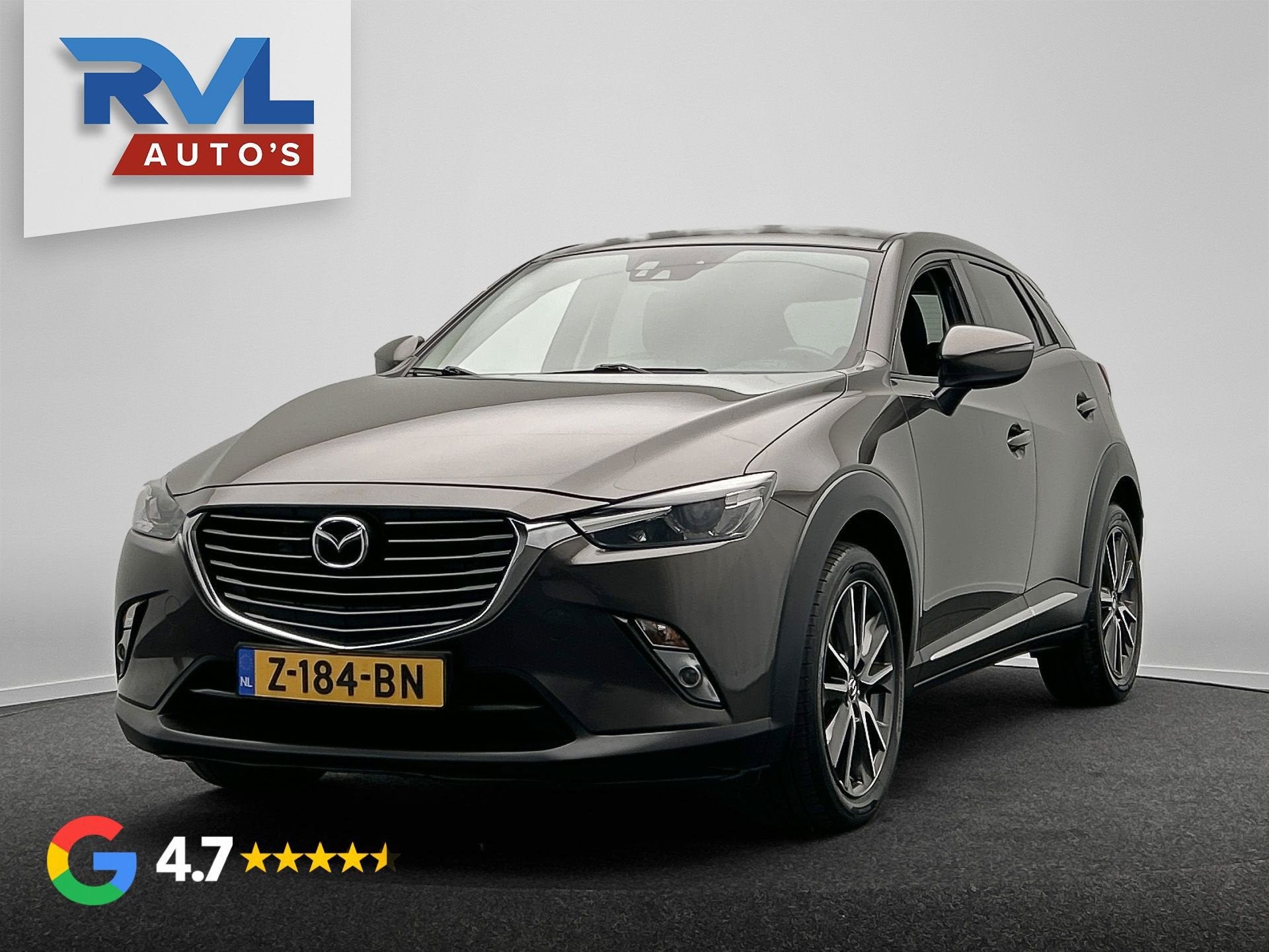 Mazda CX-3 2.0 SkyActiv-G 150 GT-M 4WD | Leder | Stoelverwar, Auto's, 1998 cc, Gebruikt, 4 cilinders, 150 pk