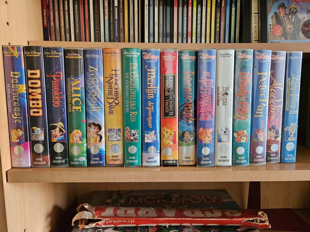 Disney VHS Collectie: 17 Klassieke Films, Alle leeftijden, Ophalen of Verzenden, Gebruikt, Actie en Avontuur