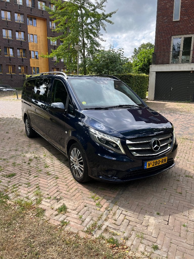 Mercedes-Benz Vito 119 dc 2 x schuifdeur lengte 3, Automaat, Euro 6, 2000 kg, Blauw