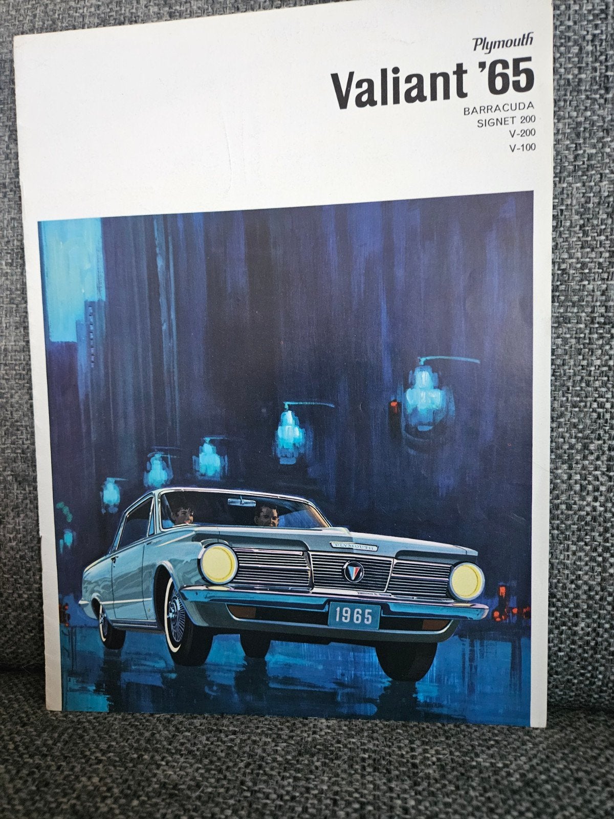 Plymouth Valiant '65 Brochure - Origineel, Verzenden, Zo goed als nieuw, Overige merken, Chrysler Corporation